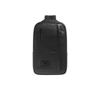 Piquadro Russel Herren-Umhängetasche-Rucksack aus Leder mit iPad-Fach und RFID, schwarz - Farb-Varianten: Schwarz