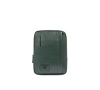 Piquadro Russel Kleine Herren Umhängetasche aus Leder mit iPad-Fach und RFID, grün - Farb-Varianten: Grün