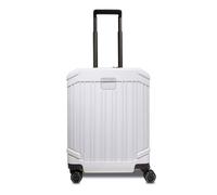 Piquadro - Schlanker 4-Rad-Kabinenwagen - Hochwertiges Polycarbonat - Weiß - Herren