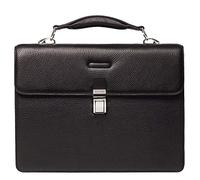 Piquadro Schulranzen, 30 cm, Schwarz