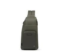 Piquadro Sling bag mit Rucksack-Option Mann Leder grün/dunkelgrün