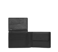 PIQUADRO Steve Men Wallet RFID Black 