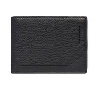 Piquadro Than Geldbörse RFID Schutz Leder 12.5 cm schwarz