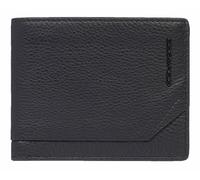 PIQUADRO Than Men's Wallet Flip Out ID Holder RFID Black