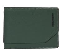 PIQUADRO Than Men's Wallet Flip Up ID RFID Green
