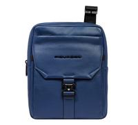 Piquadro S135 Umhängetasche RFID Schutz Leder 22 cm blue