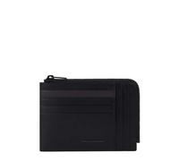 Piquadro Tiger Reißverschluss-Münzbeutel mit Dokumenten, schwarz - Farb-Varianten: Schwarz