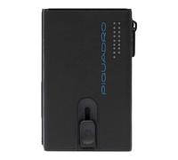 PIQUADRO Urban Compact Wallet With Single Slider RFID Nero / Grigio