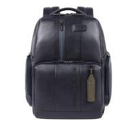 Piquadro Urban Fast Check PC Backpack 15.6" dark blue