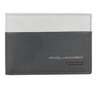 Piquadro Urban Geldbörse RFID Leder 13 cm grau