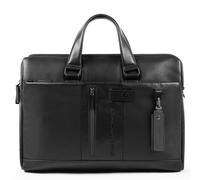 Piquadro Urban Computer Portfolio Briefcase with iPad Compartment black