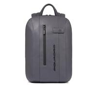 Piquadro Urban Rucksack Leder 39 cm Laptopfach grey