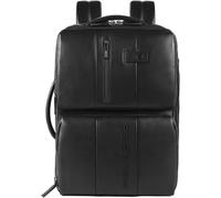 Piquadro Urban Rucksack schwarz, Leder, Herren, 19L
