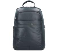 Piquadro Vibe Daypack Leder 42.5 cm Laptopfach blau