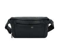 Piquadro Vibe Gürteltasche Leder 30 cm schwarz