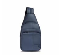 Piquadro Wasserfeste Sling bag mit Rucksack-Option Mann Stoff bleu