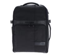 Piquadro Rucksack W129, 31 L, Kunstfaser, Schwarz, mit Laptopfach, Unisex