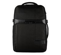 Piquadro Rucksack W129, 31 L, Kunstfaser, Schwarz, mit Laptopfach, Unisex