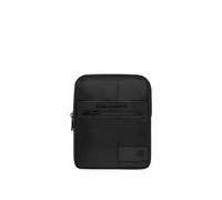 Piquadro Wollem Umhängetasche aus Stoff mit iPad®mini-Fach, schwarz - Farb-Varianten: Schwarz