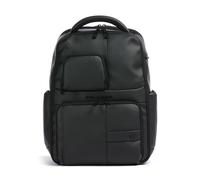 Piquadro 15.6" Laptop-Rucksack aus wasserdichtem Stoff, schwarz - Farb-Varianten: Schwarz
