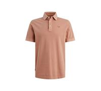 Poloshirt PME LEGEND "Short sleeve polo pique garment dyed", Herren, Gr. XXL, rose dawn, Jersey, Obermaterial: 100% Baumwolle, bestickt, regular fit normal, ohne Ausschnitt, Shirts, mit Logo Stickerei