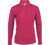 Pique Polo - Farbe: Fuchsia - Größe: M