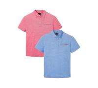 Piqué-Poloshirt aus reiner Bio-Baumwolle (2er Pack) 44/46 (S)