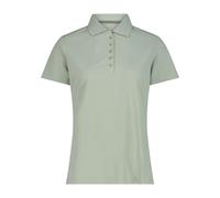 Piqué-Poloshirt, Damen CMP One colour Vert S