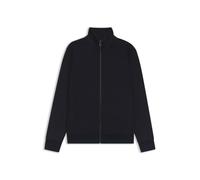 Piqué-sweatshirt Aus Merzerisierter Stretch-baumwolle Mit Reißverschluss