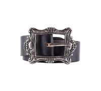 Piratengürtel aus Leder mit Messingschnalle