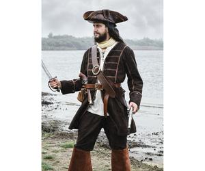 Piratenmantel Edward, Justaucorps, Gr. XL