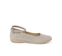 Pisamonas Ballerinas Mit Perlmuttartigem Glanz Größe 37 Farbe Champagner