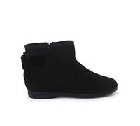 Pisamonas Stiefeletten Mit Schleife Aus Samt Und Reißverschluss Größe 32 Farbe Schwarz