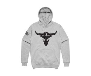 Pit Boss Bull Hoody Grau - Größe: XL