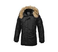 Pit Bull West Coast Herren Winterjacke Alder Schwarz M