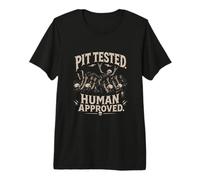 Pit Tested Human Approved Metal Festival Crowd Vibes Premium T-Shirt