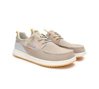 PITAS | Bay | Herren Mokassins | Flache Slipper für Männer | Slip on Loafer | Sneakers | Schlupfschuhe | Freizeitschuhe | Walkinpitas Schuhe | Beige 44