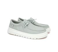 PITAS | Cannes | Damen Mokassins | Flache Slipper für Männer | Slip on Loafer | Sneakers | Schlupfschuhe | Freizeitschuhe | Walkinpitas Schuhe | Grün 40