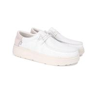PITAS | LOTTO | Damen Mokassins | Flache Slipper für Männer | Slip on Loafer | Sneakers | Schlupfschuhe | Freizeitschuhe | Walkinpitas Schuhe | Weiß 37