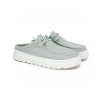 PITAS | Monaco | Damen Clogs | Pantoletten | Mokassins | Flache Slipper für Männer | Slip on Loafer | Sneakers | Schlupfschuhe | Freizeitschuhe | Walkinpitas Schuhe | Grün 37