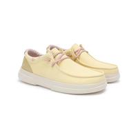 PITAS | SIRMIONE | Damen-Mokassins | Bootsschuhe | Toe Shoes | Slip on Loafer | Sneakers | Sommerschuhe | Schlupfschuhe | Freizeitschuhe | Walkinpitas Schuhe | Gelb 39