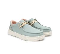 PITAS | SIRMIONE | Damen Mokassins | Flache Slipper für Männer | Slip on Loafer | Sneakers | Schlupfschuhe | Freizeitschuhe | Walkinpitas Schuhe | Grün 40