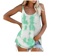 Pitashe Damen Tops Damen Pailletten Tops Spaghetti bügel T-Shirt Sparkle Shimmer Camisole Pailletten Shirt Ärmellos Sparkle Glitzer Weste Tops Sexy V-Ausschnitt Kreuz Tank Top mit Spitze Bluse T-Shirt