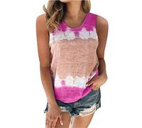 Pitashe Damen Tops Damen Sommer Oberteile Ärmellos Top Schleife Shirt Print Casual Tanktops Blusen Damenblusen Kurzarm Sport Camisole Spitze Hoodies Sweatshirt Sommerbluse Tunika Sommer Sommerhemden