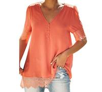 Pitashe Damen Tops Damen Sommer Oberteile Ärmellos Top Schleife Shirt Print Casual Tanktops Blusen Damenblusen Kurzarm Sport Camisole Spitze Hoodies Sweatshirt Sommerbluse Tunika Sommer Sommerhemden