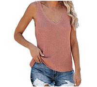 Pitashe Damen Tops Damen Sommer Oberteile Ärmellos Top Schleife Shirt Print Casual Tanktops Blusen Damenblusen Kurzarm Sport Camisole Spitze Hoodies Sweatshirt Sommerbluse Tunika Sommer Sommerhemden