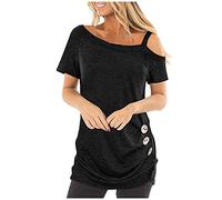 Pitashe Damen Tops Damen Sommer Oberteile Ärmellos Top Schleife Shirt Print Casual Tanktops Blusen Damenblusen Kurzarm Sport Camisole Spitze Hoodies Sweatshirt Sommerbluse Tunika Sommer Sommerhemden