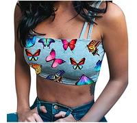 Pitashe Damen Tops Damen Sommer Oberteile Ärmellos Top Schleife Shirt Print Casual Tanktops Blusen Damenblusen Kurzarm Sport Camisole Spitze Hoodies Sweatshirt Sommerbluse Tunika Sommer Sommerhemden