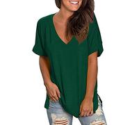 Pitashe Damen Tops Damen Sommer Oberteile Ärmellos Top Schleife Shirt Print Casual Tanktops Blusen Damenblusen Kurzarm Sport Camisole Spitze Hoodies Sweatshirt Sommerbluse Tunika Sommer Sommerhemden