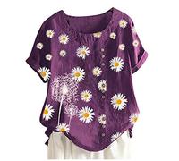 Pitashe Damen Tops Sommer Damen Kurzarm Bluse Lose Spitze Patchwork Cut Out Tops T-Shirt Tunika Einfarbig Neckholder Oberteile Perspektive Top Hemd Streetwear Hemd Streetwear Tee Shirt